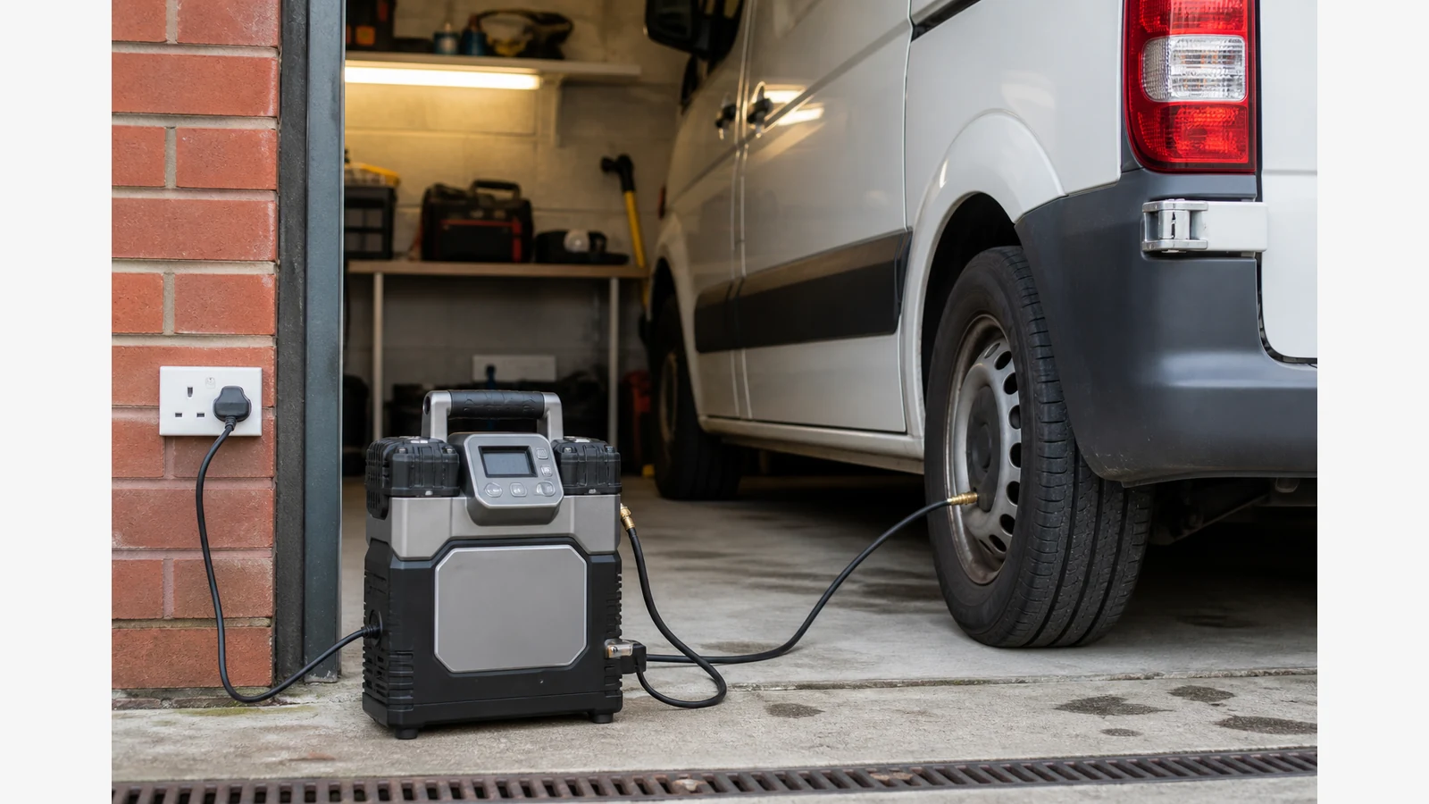 Laden van tyre pressure UK | Trades checklist