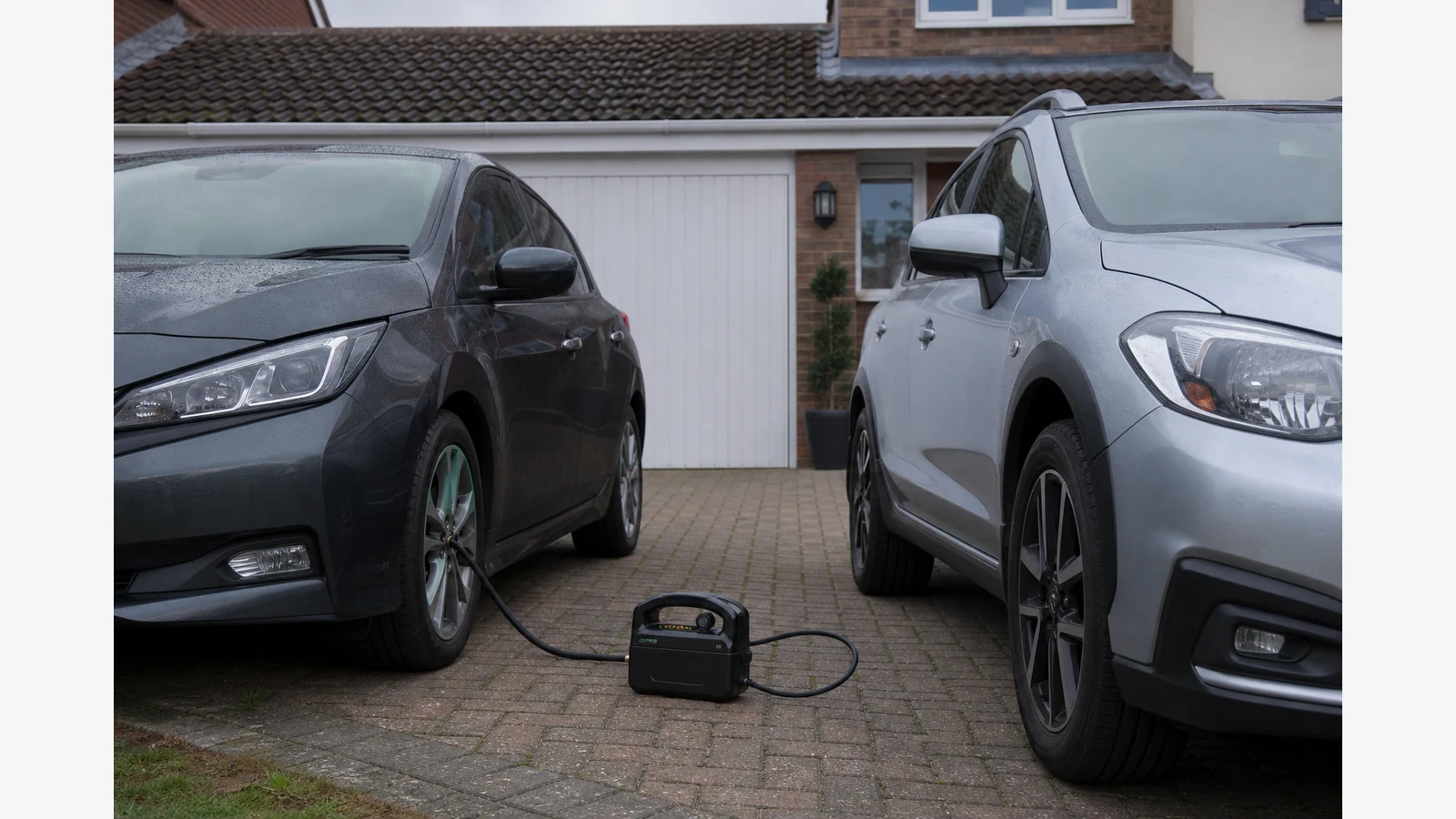 Two Car Tyre Pressure Check Routine UK