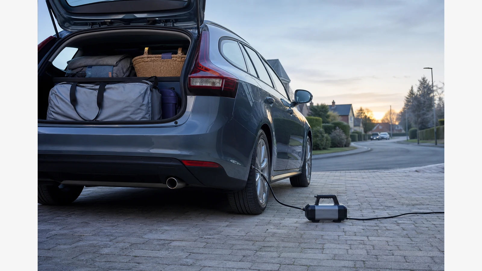 Tyre Pressure For Fully Loaded Car UK