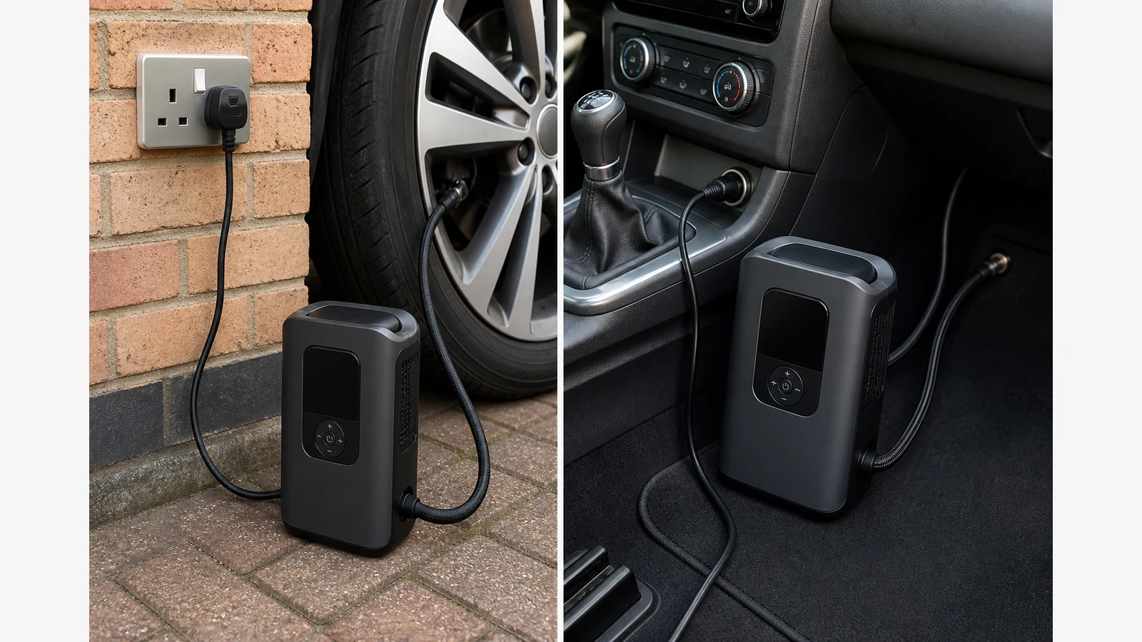 When To Use 12V Vs 240V Tyre Pump UK